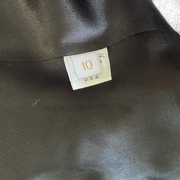 Fluerette Cashmere Wool Ruffled Collar 3 button coat size 10 GUC - Picture 10 of 10